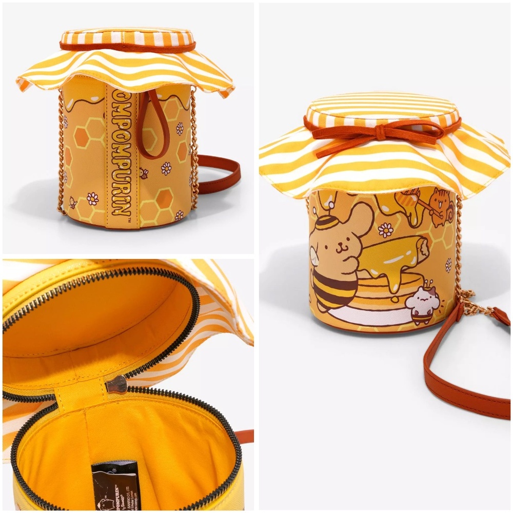 Pompompurin Honey Jar Crossbody Bag *New